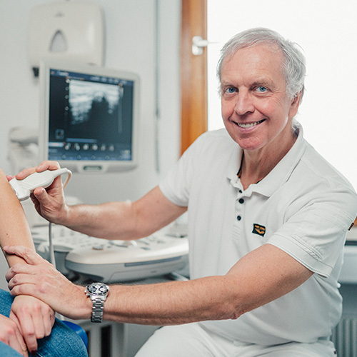 Porträt Dr. Gero Lenk Sonthofen Inhaber Praxis für Orthopädie